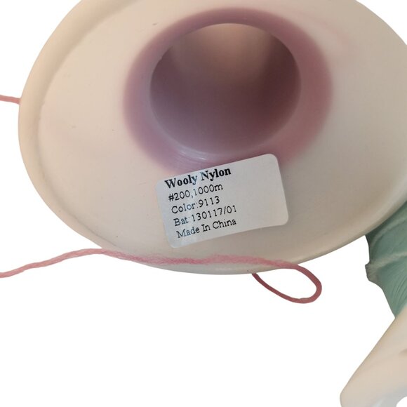 Woolly Nylon Sewing Thread Spools Mixed 100% Nylon Assorted Colors - Picture 4 of 10